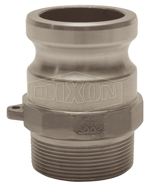 Cam & Groove Hastelloy® Type F Adapter x Male NPT